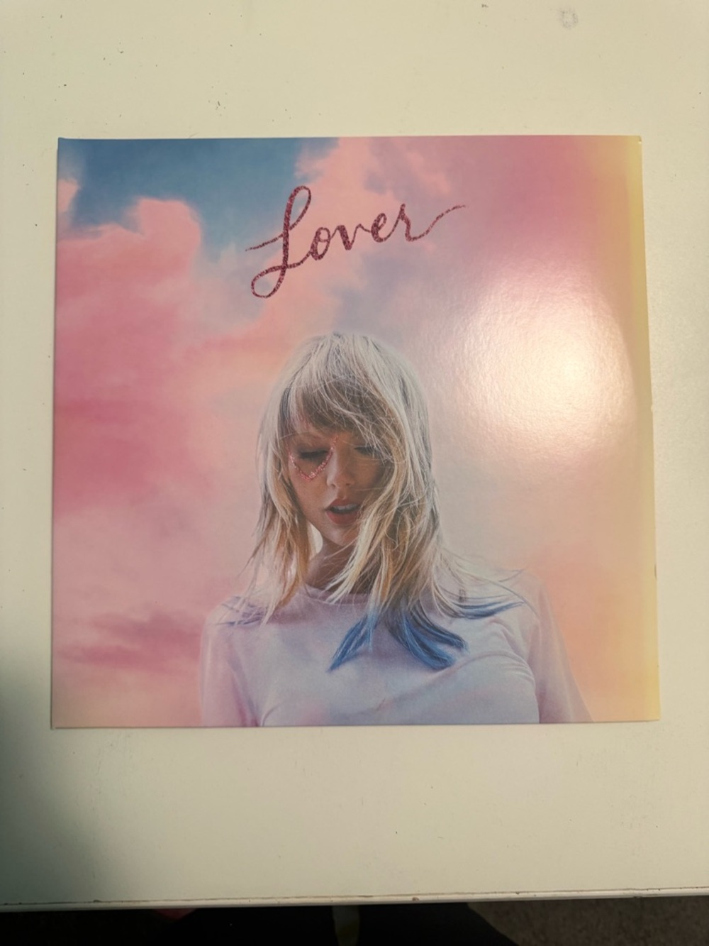 Taylor Swift "Lover" Vinyl Album - Pastel Pink & Blue